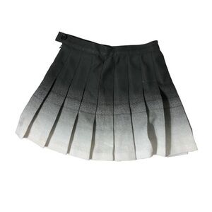 tennis skirt pleated ombré coquette athletic XS-S preppy
